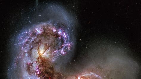 NGC 4038 of the Antennae Galaxies wallpaper - backiee