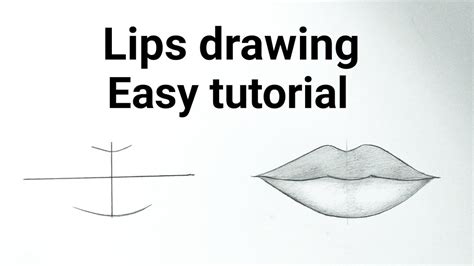 How To Draw Lips Drawing Step By | Lipstutorial.org