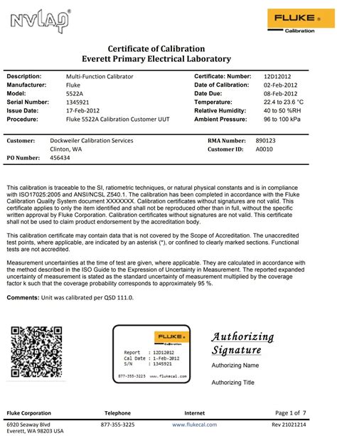 Pressure Transducer Calibration | Fluke