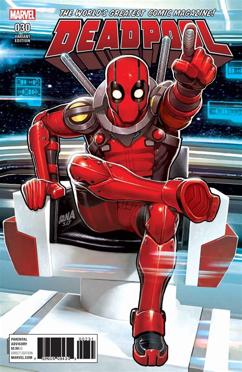 Deadpool #30 (Nakayama Cover) | Fresh Comics