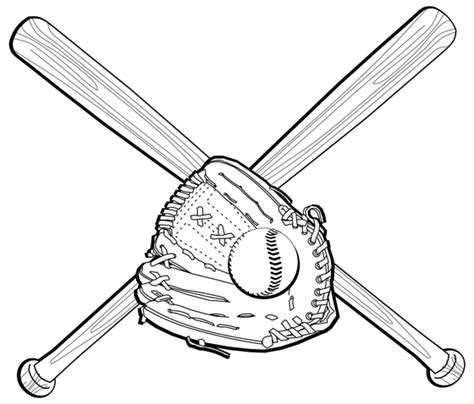 Baseball Glove Drawing - ClipArt Best