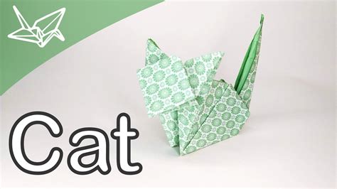 Origami Cat Instructions - Tavin's Origami