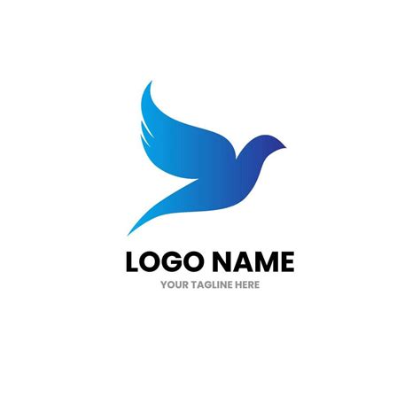 Dove logo design vector template. 22588091 Vector Art at Vecteezy