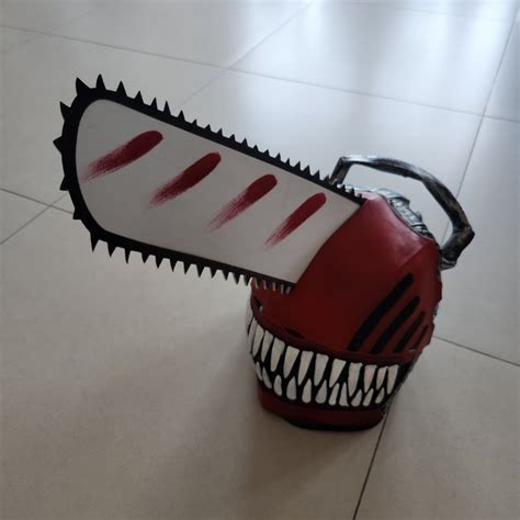 Chainsaw man mask, Hobbies & Toys, Memorabilia & Collectibles, Fan Merchandise on Carousell