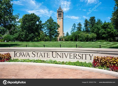 Campus Iowa State University Summer Stock Photo by ©jacksonjesse 383221704