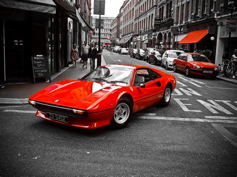 Wallpaper : street, red, road, Ireland, Dublin, sports car, performance ...