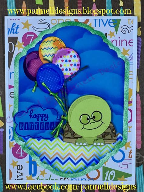 Pannell Designs - Paper Crafting: Turtle Birthday Card