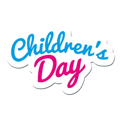 Children's Day Logo PNG & SVG Design For T-Shirts