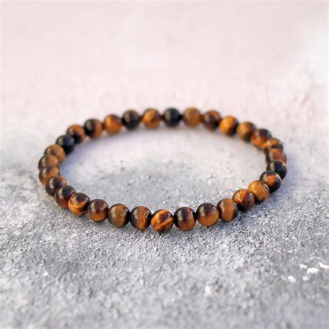 Tigers Eye Bracelet 6mm - Spirit Connexions