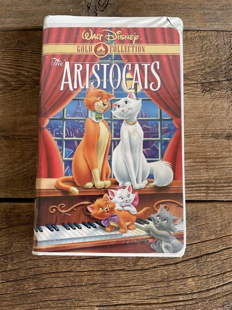 The Aristocats // Walt Disney Gold Collection // Vintage VHS - Etsy UK