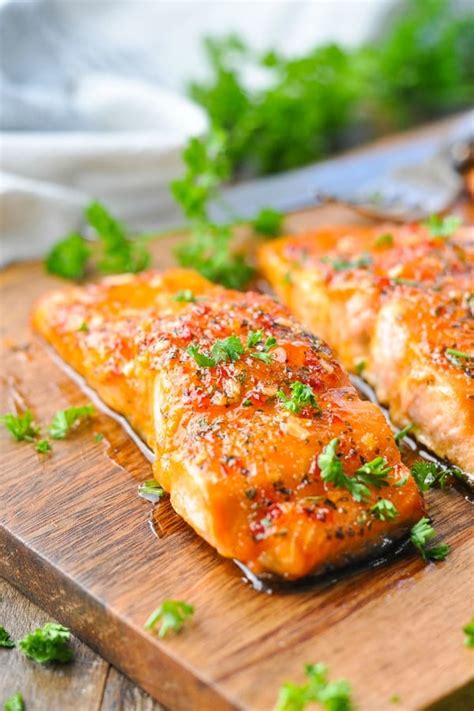 Sweet Heat Southern Glazed Salmon - The Seasoned Mom