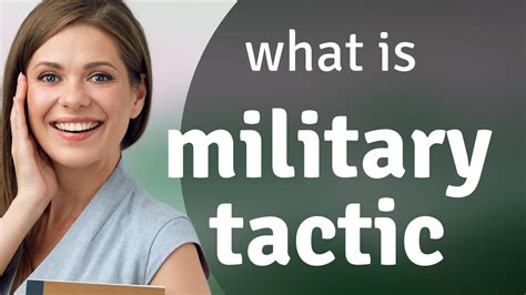 Understanding Military Tactics: A Guide for English Learners - YouTube