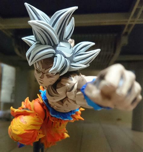 Goku Ultra Instinct figure | Dragon ball super goku, Dragon ball art, Dragon ball