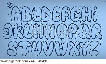 Graffiti Alphabet. Vector & Photo (Free Trial) | Bigstock