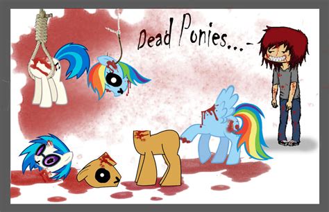 Dead Ponies.. :} by Fitchlitz on DeviantArt