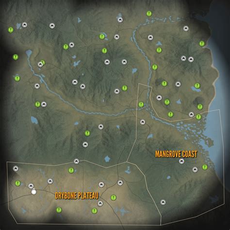 Emerald Coast Australia - Full map and outpost locations : r/theHunter