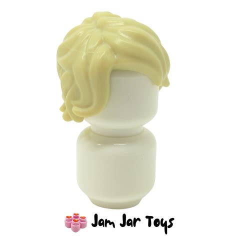 LEGO Lloyd Hair Tan Tousled Mid-Length with Side Parting