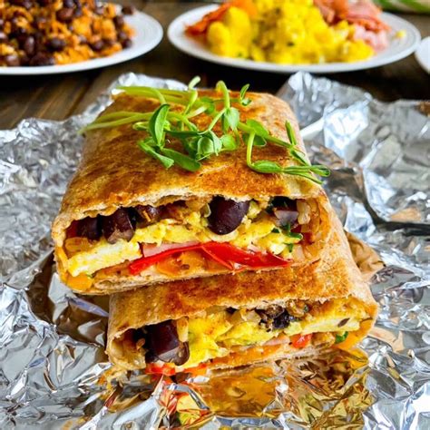 Healthy Breakfast Burritos Recipe {Dietetic Directions}