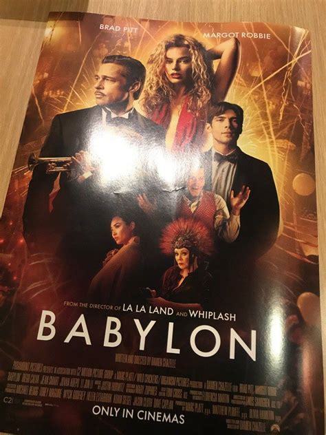 Babylon movie poster, Hobbies & Toys, Memorabilia & Collectibles, Fan ...