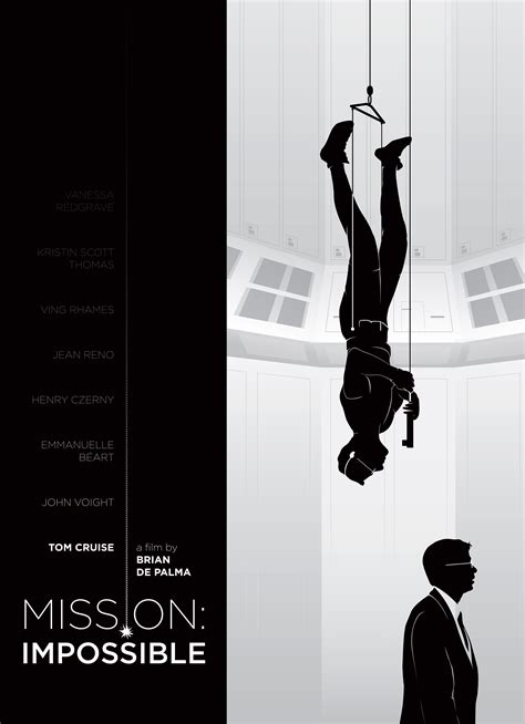 "Mission: Impossible" Alternative Movie Poster by Jay Layman ...