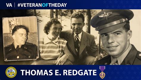 #VeteranOfTheDay Army Veteran Thomas Redgate - VA News