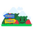 Mountains Stickers - Free travel Stickers