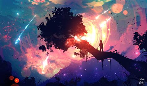 Beginning by https://www.deviantart.com/ryky on @DeviantArt Wallpaper Pc Anime, Wallpaper Animes ...