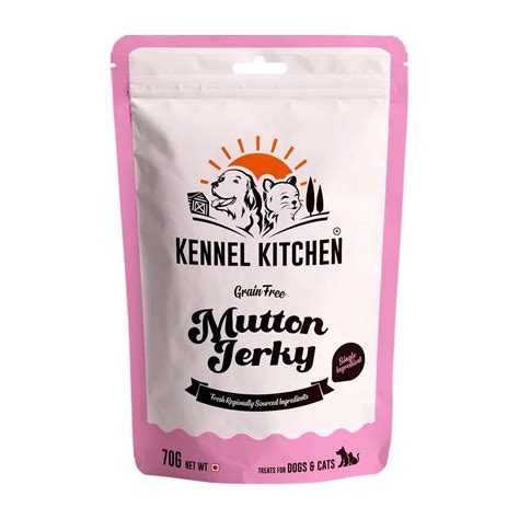 Kennel Kitchen Grain Free Mutton Jerky - Rowdy Pets