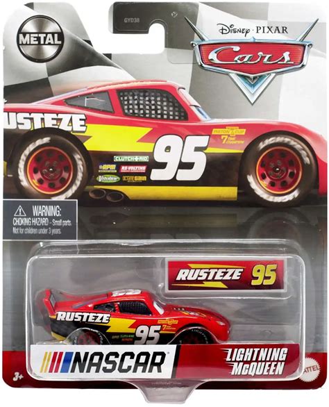 Disney Pixar Cars Cars 3 NASCAR Lightning McQueen 155 Diecast Car ...