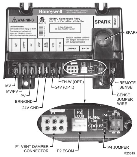 Honeywell S8610U - Intermittent Pilot Gas Ignition Control Quick Manual | ManualsLib