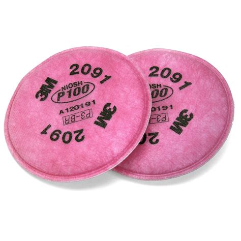 3m P100 Particulate Filter 2091(2pcs/pack) Singapore - Eezee