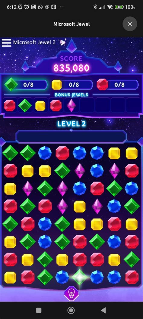 Highest 1st level scores in Jewel : r/MicrosoftRewards