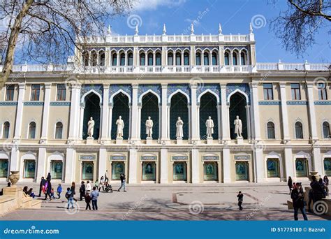 City Architecture of Baku, Old Historical Building Editorial Image ...