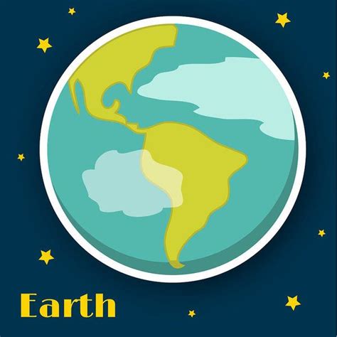 Earth Poster by Christy Beckwith | Earth poster, Solar system poster, Science fiction design