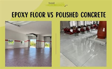 Polished Concrete vs Epoxy Floors | Which Is A Better Choice?