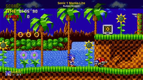 Sonic 1 Mania-Lite [Sonic the Hedgehog (2013)] [Mods]