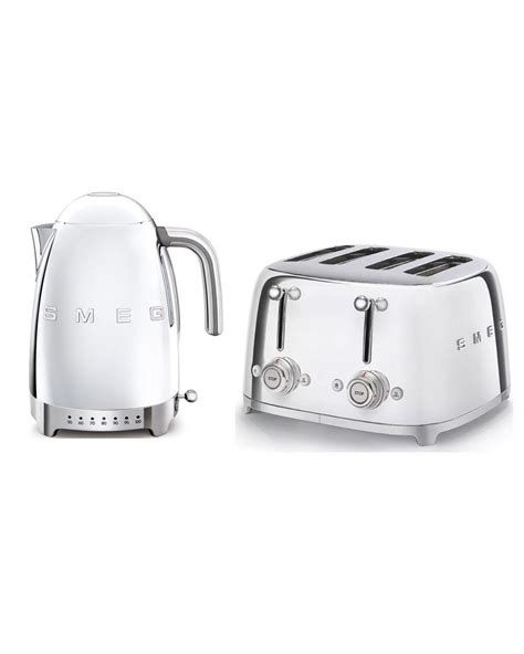 Smeg Stainless Steel Retro Kettle and Toaster (DRAWN 14.10.22) – Bounty ...