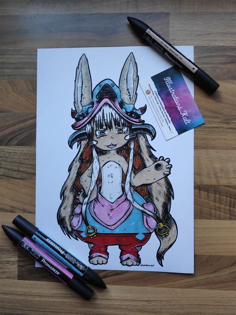 Print Fan Art nanachi Made in Abyss - Etsy