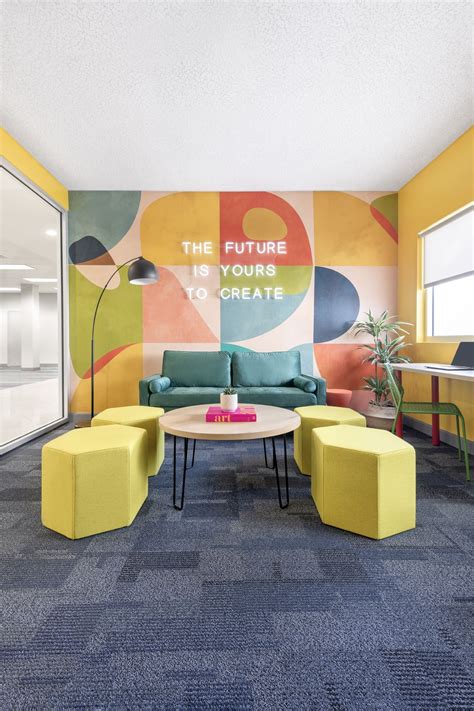 Student Workspace at Miami Dade College by Studio 790 Interior Design | Office interior design ...