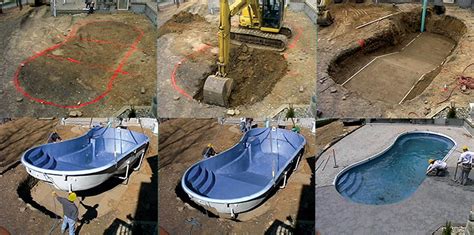 Inground Fiberglass Pool Installation | Latham Pool