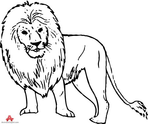 Free Lion Outline Cliparts, Download Free Lion Outline Cliparts png images, Free ClipArts on ...