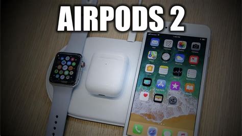 Apple AirPods 2 - What To Expect, Features Review & Release Date - YouTube