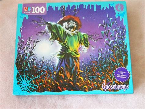 GOOSEBUMPS // Vintage 90s Jigsaw Puzzle Scarecrow RL Stine | Etsy ...