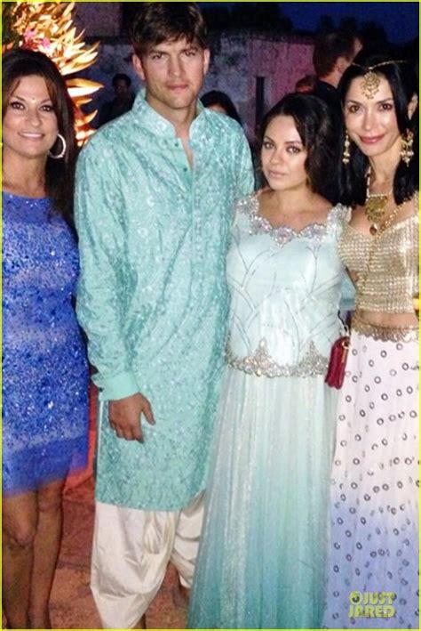 Ashton Kutcher and Mila Kunis Attend Indian Wedding - Arabia Weddings