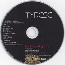 Tyrese - Open Invitation: CD | Rap Music Guide