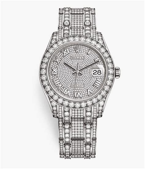 Rolex Pearlmaster Full Diamond - Rolex Pearlmaster 39, HD Png Download - kindpng