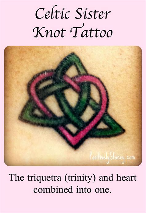 A Celtic Sister Knot Tattoo