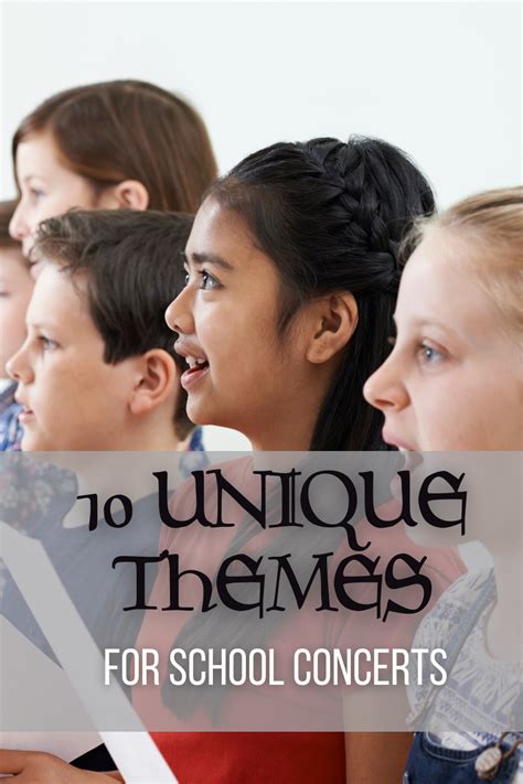 10 Unique Themes for School Concerts