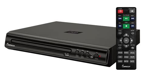 Compact Home DVD Player with USB Playback