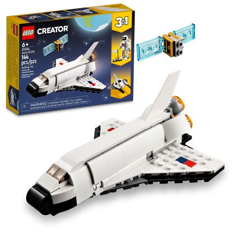 Buy LEGOCreator 3 in 1 Space Shuttle Building Toy for Kids, Creative ...